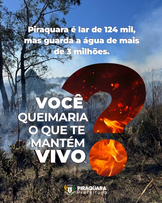 Você queimaria o que te mantém vivo?