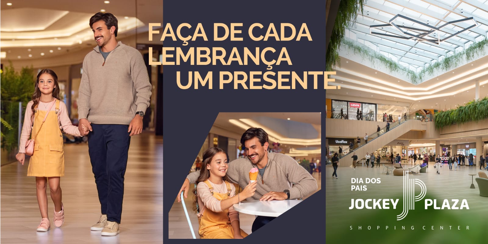 Jockey Plaza Shopping celebra o Dia dos Pais com programação gratuita e experiências em família