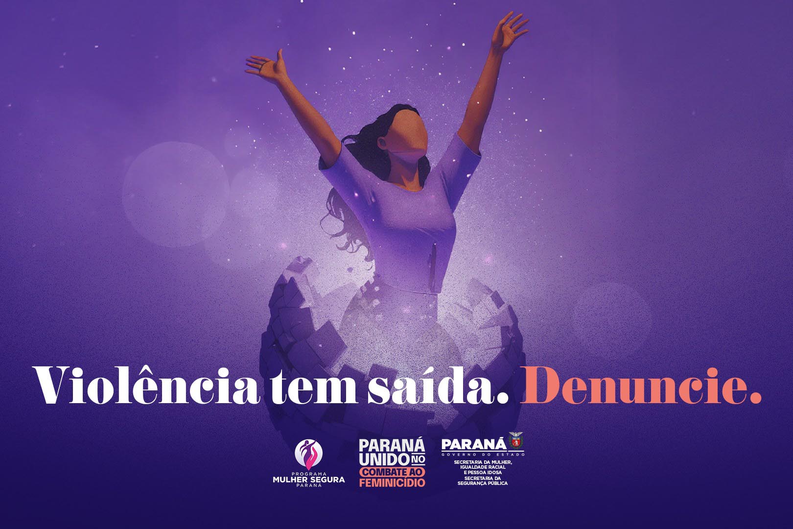 Agosto Lilás: Governo lança ações de conscientização e defesa das mulheres