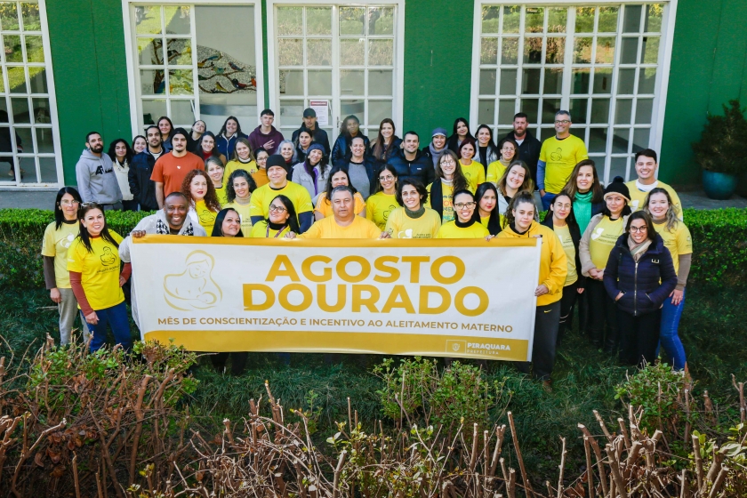 Piraquara inicia a Campanha Agosto Dourado
