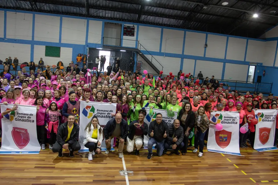 Semana de Jogos da Ginástica reúne cerca de 400 pessoas em disputas recreativas