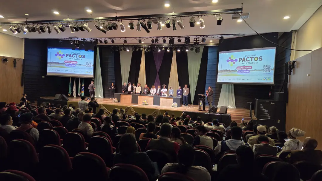 Agentes culturais debateram orçamento recorde para a área em evento em Pinhais