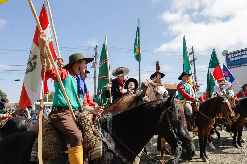 Prefeito Eduardo Pimentel participa da Abertura da 62ª Semana Farroupilha