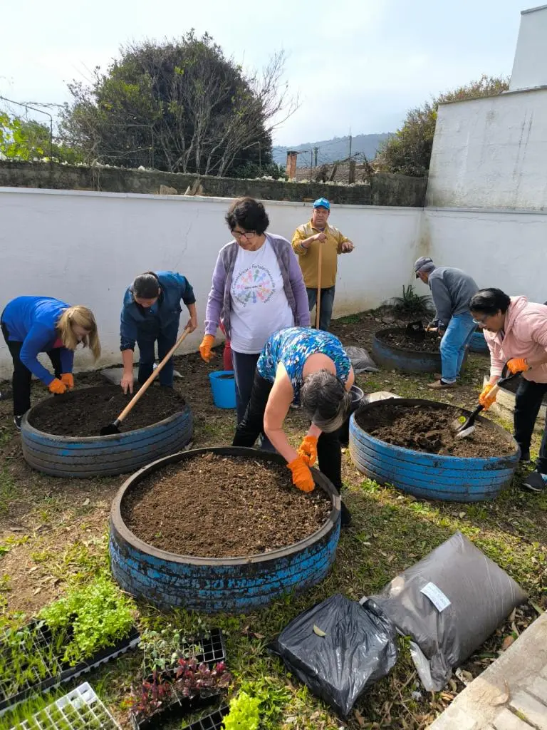 Sanepar ensina a cultivar hortas comunitárias