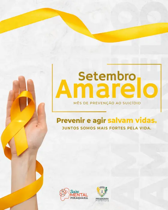 SETEMBRO AMARELO | PIRAQUARA UNIDA PELA VIDA