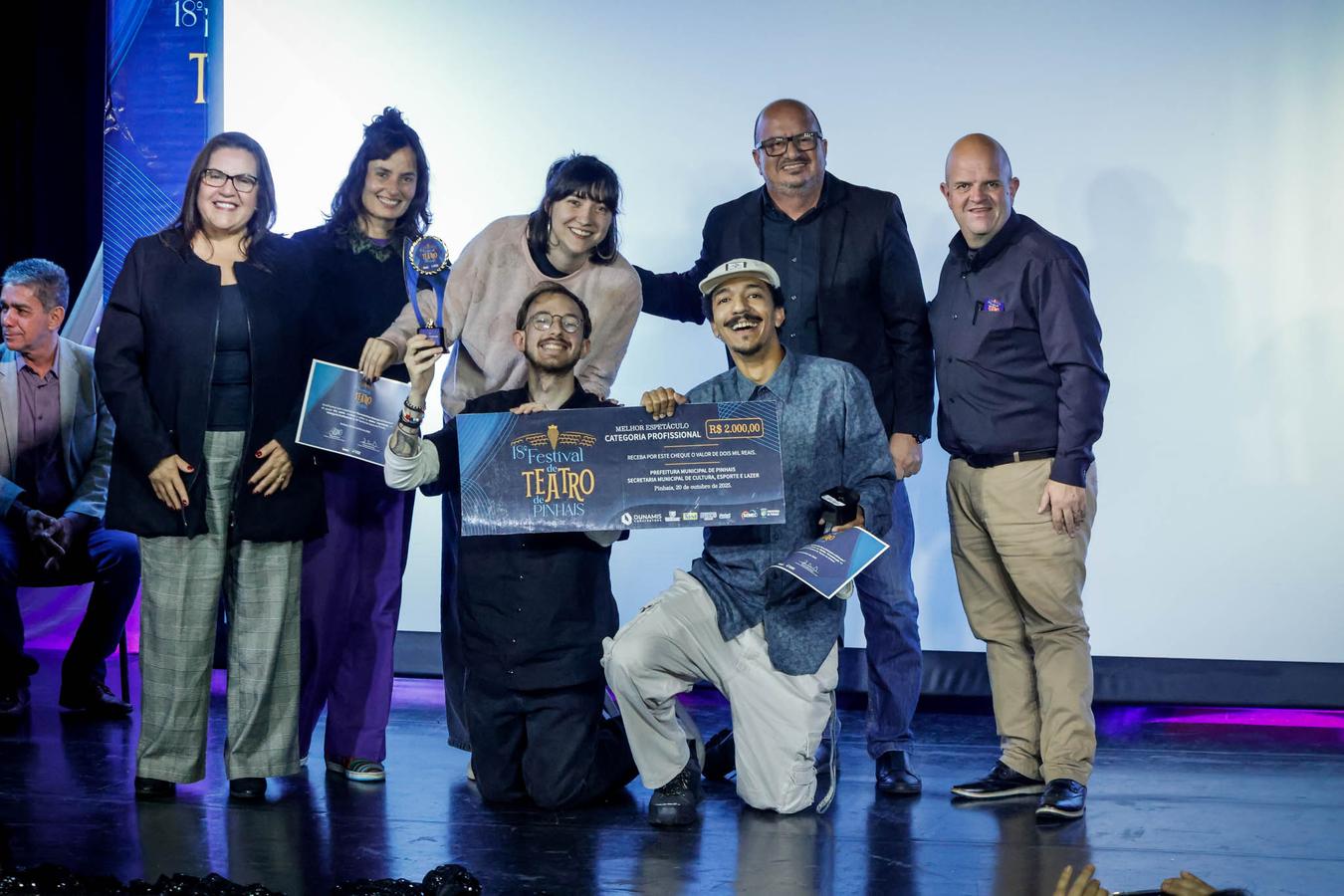 Espetáculos de destaque no Festival de Teatro de Pinhais são premiados