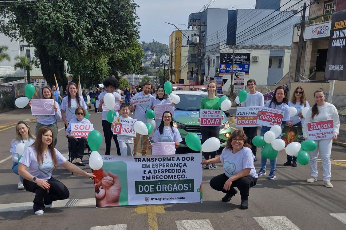 Paraná promoveu diversas ações sobre doação de órgãos no Setembro Verde