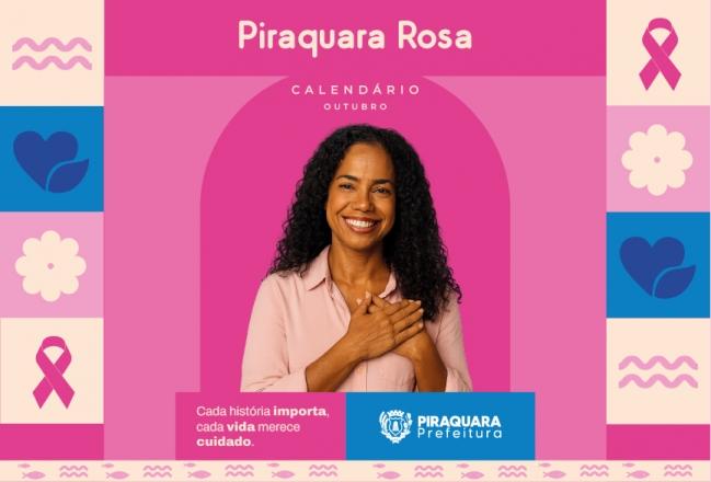 Piraquara Rosa 2025 terá ações de conscientização e serviços de saúde