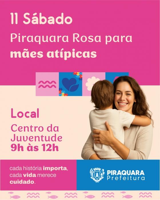 Piraquara Rosa: Espaço especial de atendimento para mães atípicasESPECIAL DE ATENDIMENTO PARA MÃES ATÍPICAS