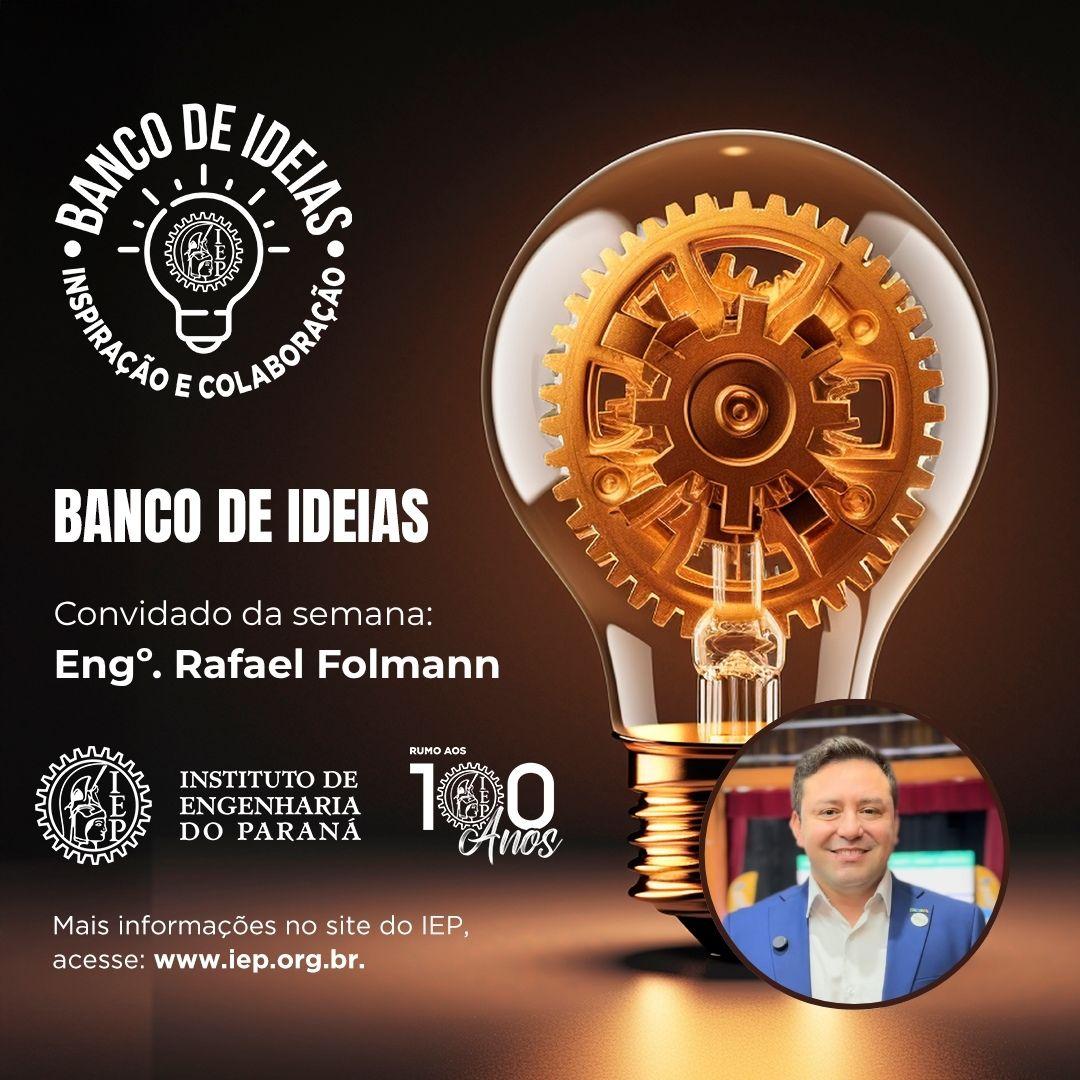 Banco de Ideias do Instituto de Engenharia recebe palestra 'Desenvolvimento do Litoral do Paraná"