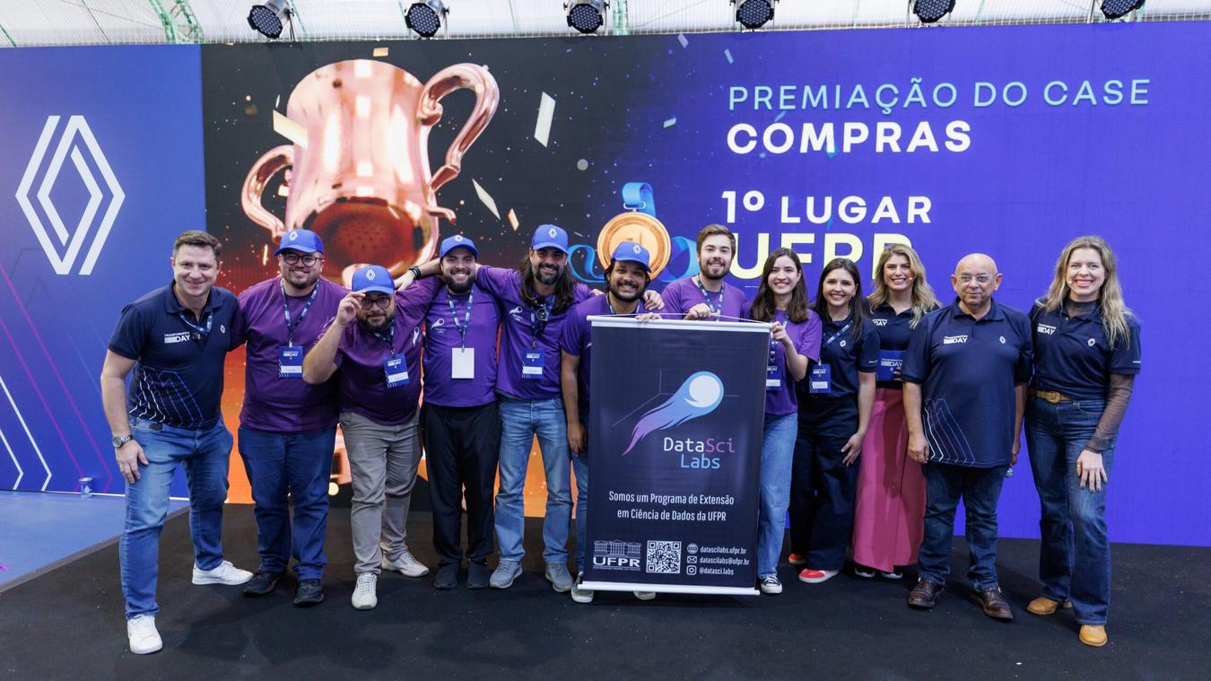 Equipe da UFPR é premiada em competição de soluções para indústria automotiva