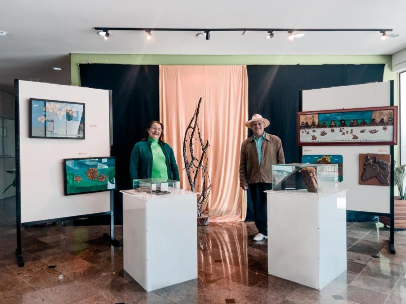 Exposição "Do Lixo ao Luxo" segue até dia 10 no Centro Cultural Wanda dos Santos Mallmann