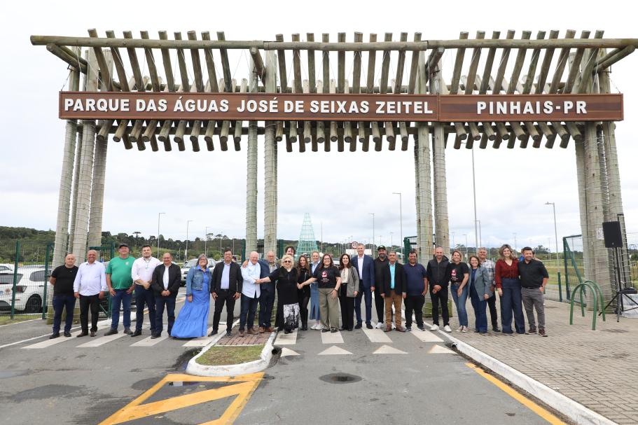 Parque das Águas de Pinhais completa 7 anos e recebe nome em homenagem a José de Seixas Zeitel