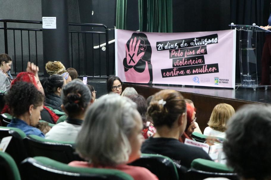 Pinhais promove ação "21 Dias de Ativismo pelo Fim da Violência Contra as Mulheres"