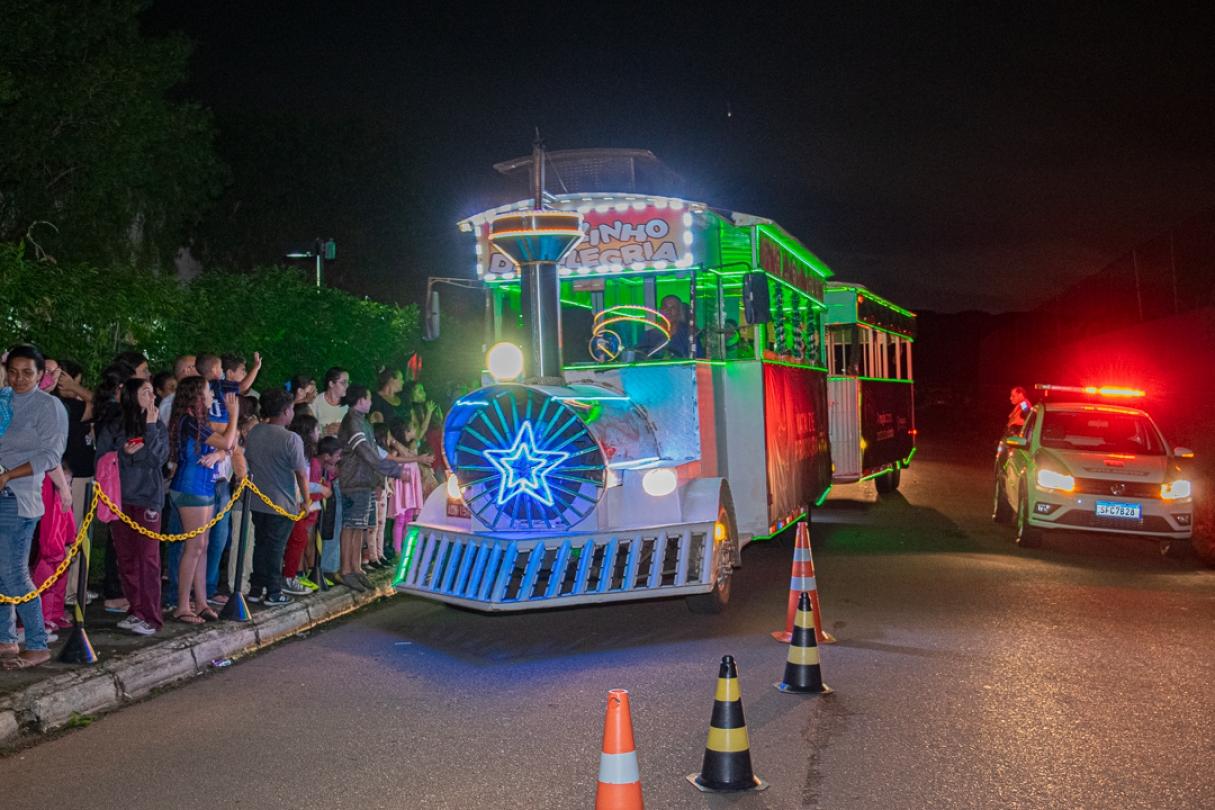 Piraquara: um itinerário mágico espalha o encanto do Natal pelos bairros