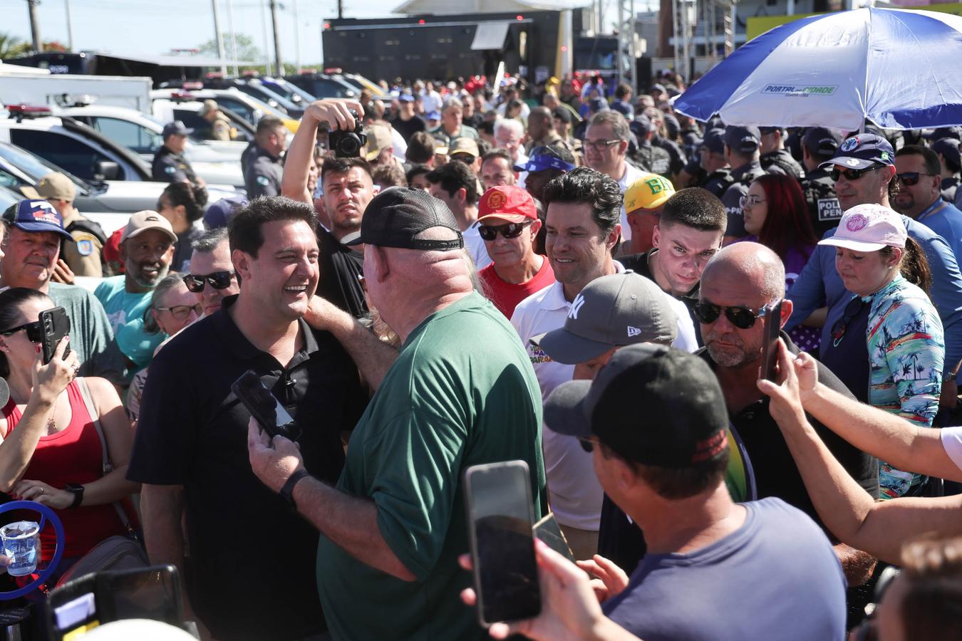 Ratinho Junior anuncia projeto de marina de R$ 100 milhões em Pontal do Paraná