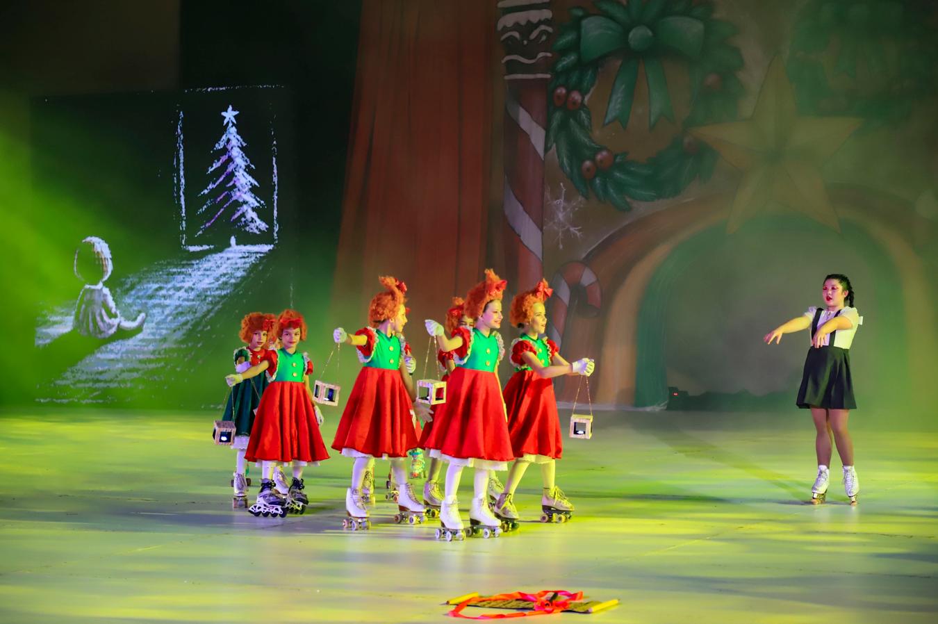 Show de patinação de Natal na Praça Oswaldo Cruz terá agendamento gratuito a partir desta segunda