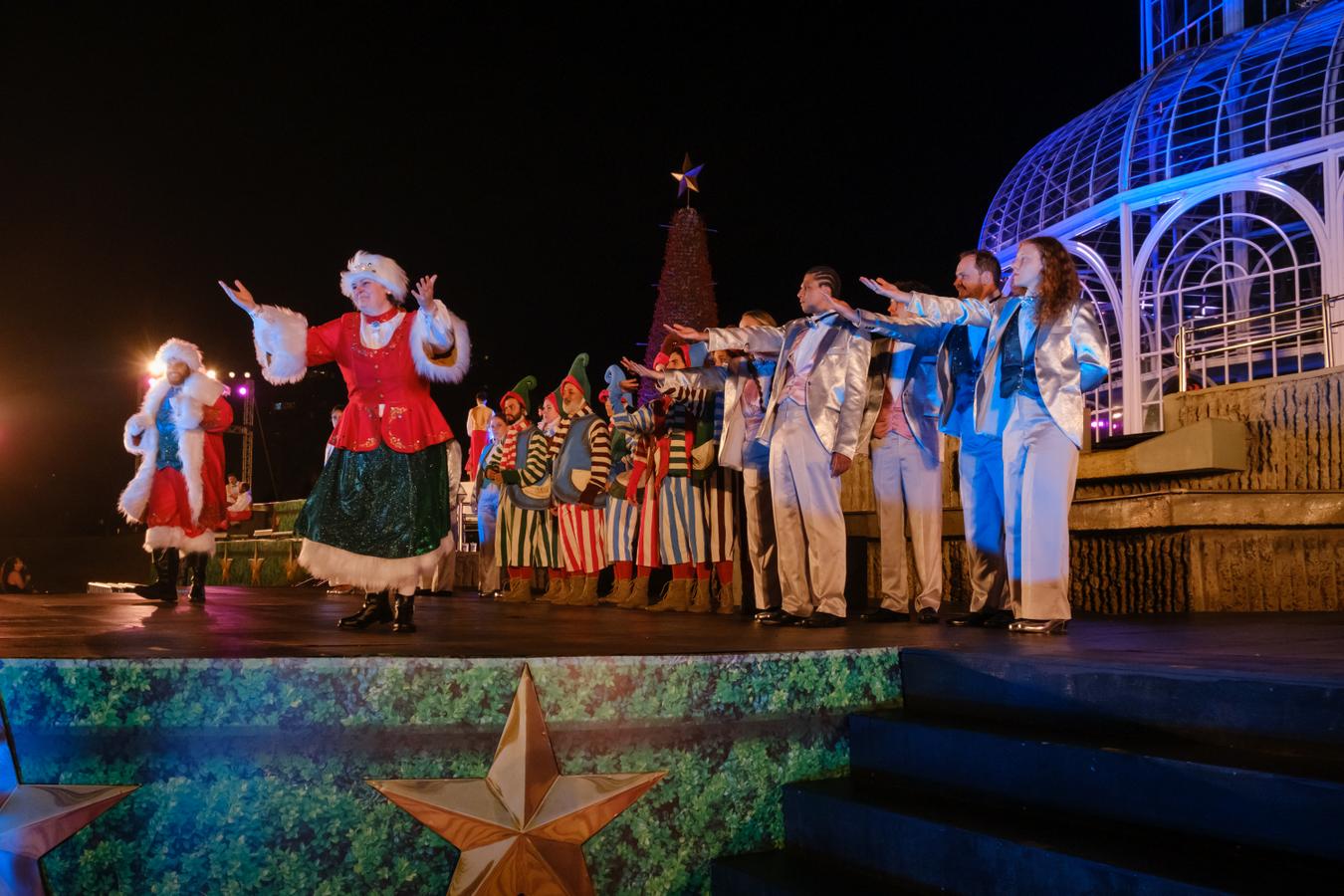 Superprodução O Sonho do Papai Noel  estreia nesta terça no Jardim Botânico