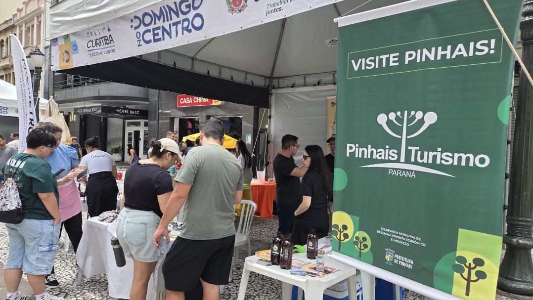 Atrativos turísticos e gastronômicos de Pinhais ganham destaque em Curitiba
