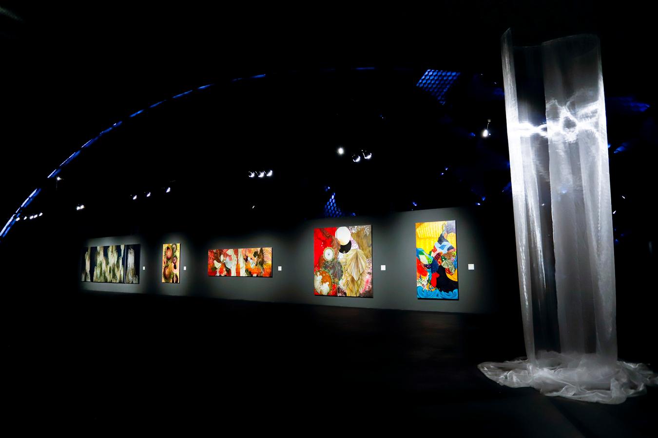 Exposição "Através" vai para a última semana no Museu Oscar Niemeyer