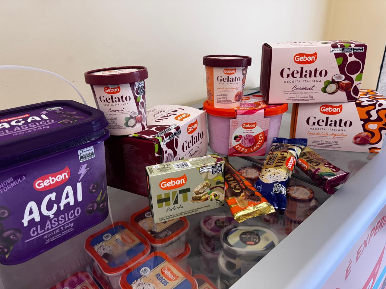 Gebon vai dar um ano de sorvete grátis e freezer exclusivo em nova campanha