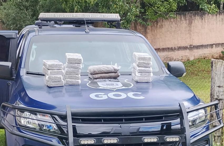 Guarda Municipal prende suspeito por tráfico de drogas e localiza mais de 30 quilos de substâncias ilícitas