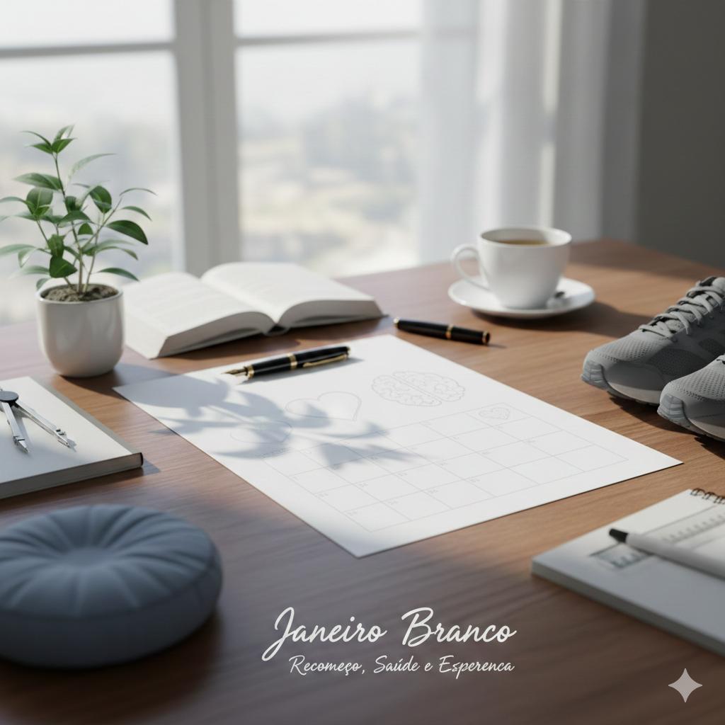 Janeiro Branco: o convite para cuidar da mente no início do ano