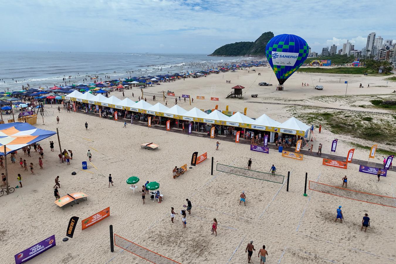 Litoral terá fim de semana com chuvisco e temperaturas amenas, segundo o Simepar