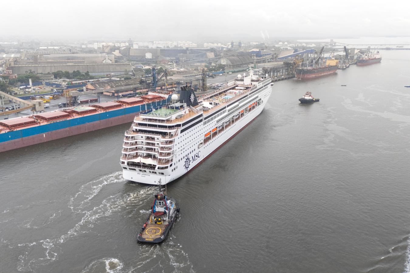 Paraná entra na rota de cruzeiros da MSC para a temporada 2026/2027