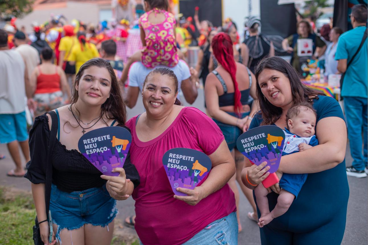 Prefeitura de Curitiba dá início à campanha Não é Não nos eventos do pré-carnaval