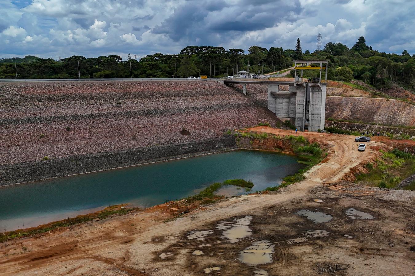 Reservatório Miringuava aumentará em 25% a reservação de água do sistema da Grande Curitiba
