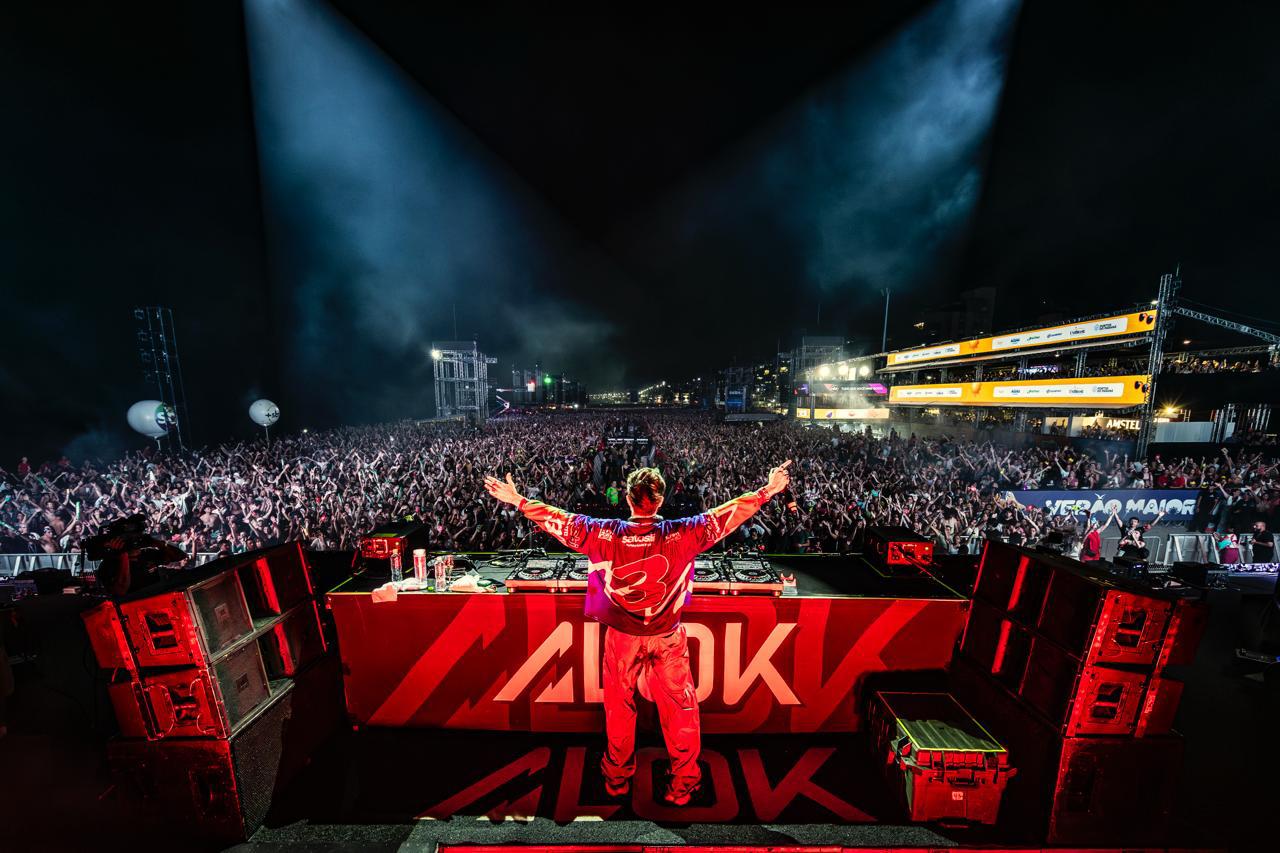 Show de Alok em Matinhos foi o evento musical com maior público da história do Paraná