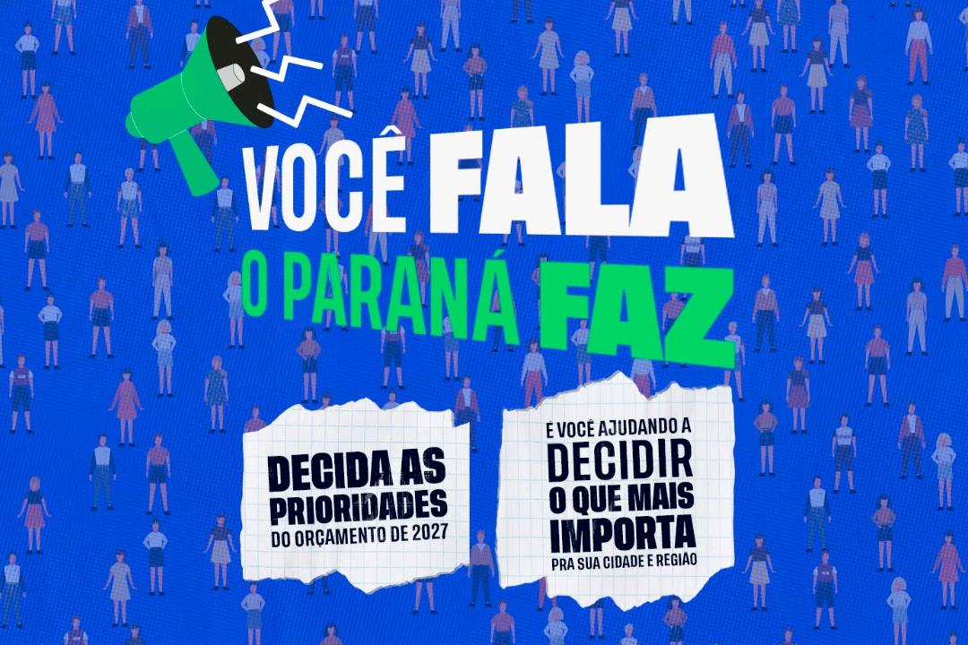 Paranaenses têm até esta sexta-feira para participar da consulta sobre o Orçamento 2027