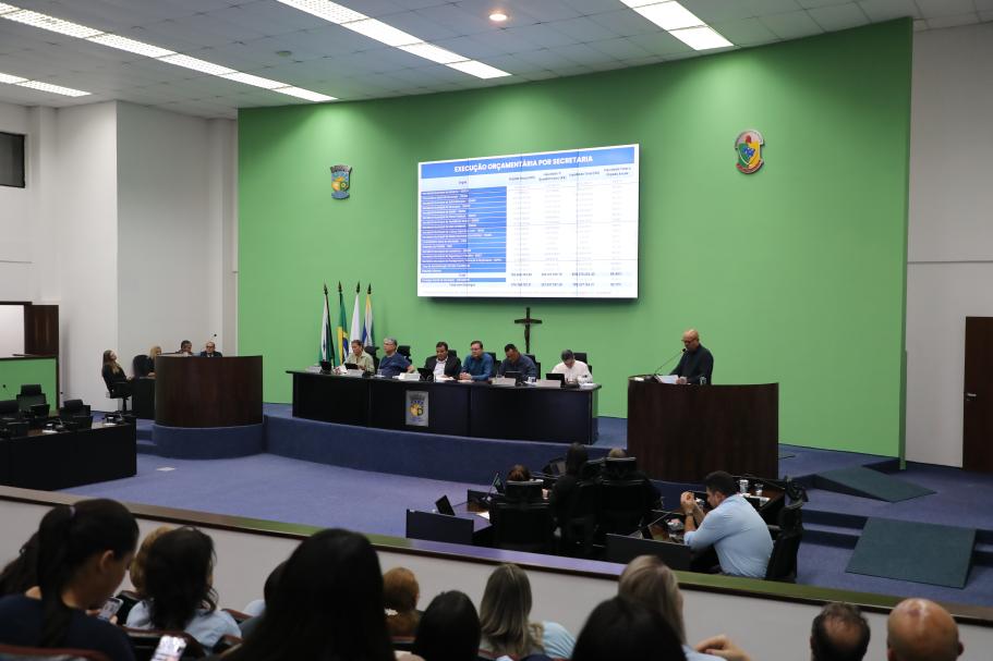 Prefeitura de Pinhais apresenta balanço financeiro em audiência pública