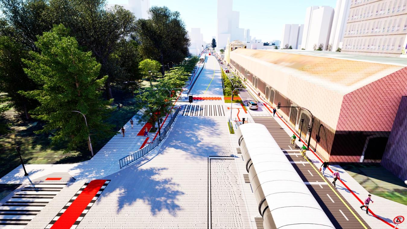 Veja como vai ficar a Praça Eufrásio Correia; obra vai modernizar o local e melhorar a mobilidade na região