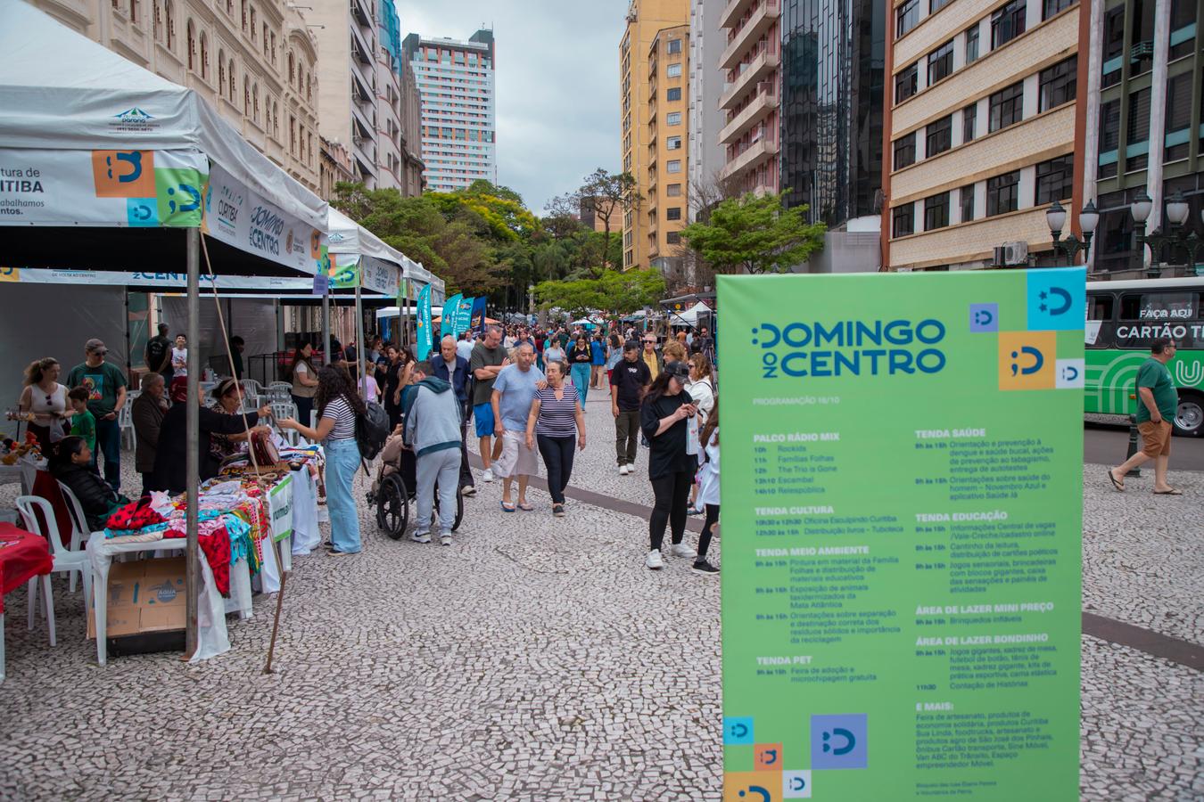 Curitiba 333 anos será celebrado com festas nos bairros e um grande Domingo no Centro
