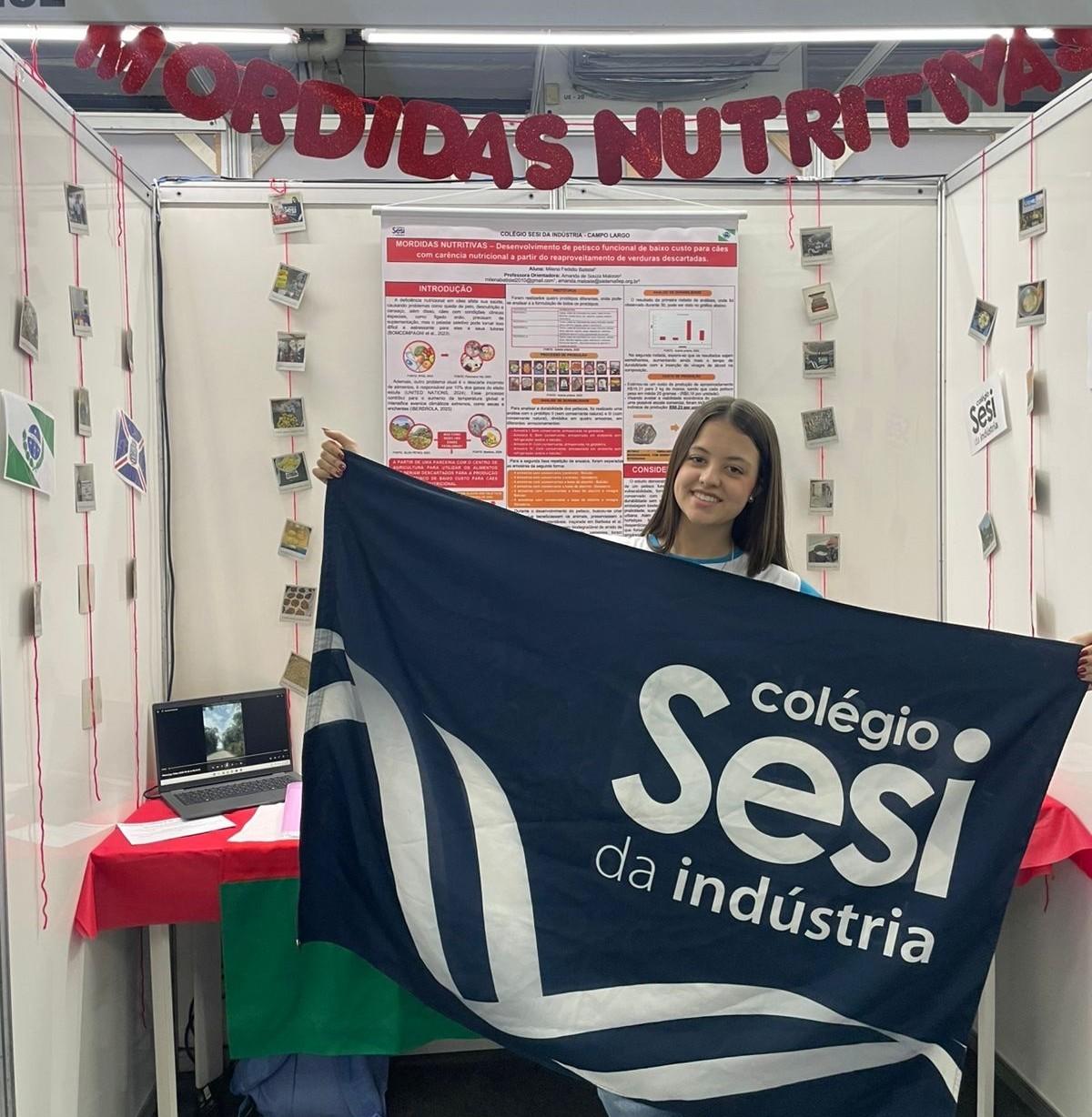 Estudante transforma legumes descartados em nutrição animal e representará o Brasil em evento internacional em Nova Iorque.