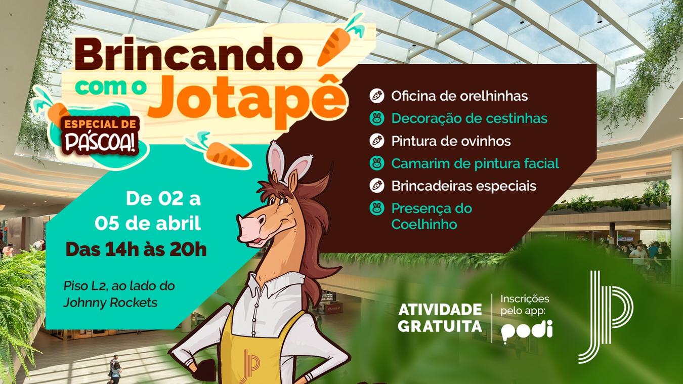 Jockey Plaza promove circuito de Páscoa com atividades infantis gratuitas