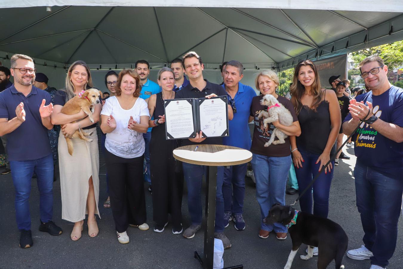 Lei Lili determina que cães de qualquer porte sejam conduzidos com coleira e guia em espaços públicos