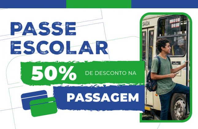 Passe Escolar garante 50% de desconto na passagem para estudantes da rede pública em Piraquara
