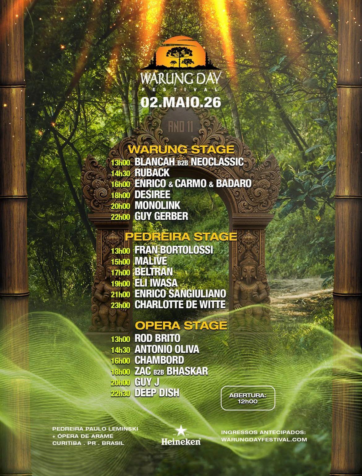 WDF 2026 anuncia programação completa com nomes de peso da cena eletrônica mundial