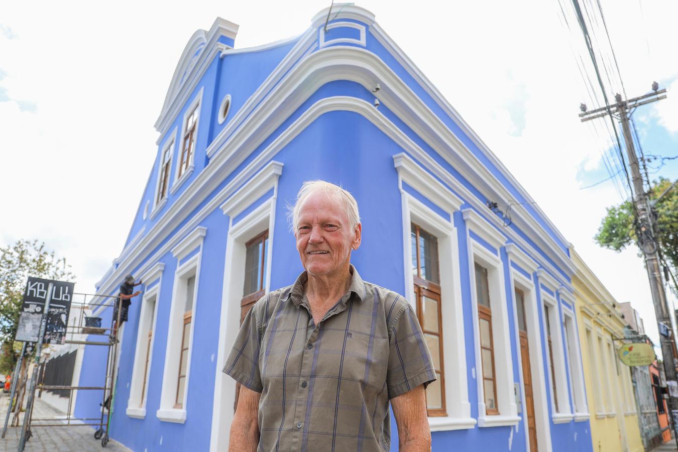 Casa Maleski entra na fase final e marca sétimo restauro de empresário no Centro de Curitiba