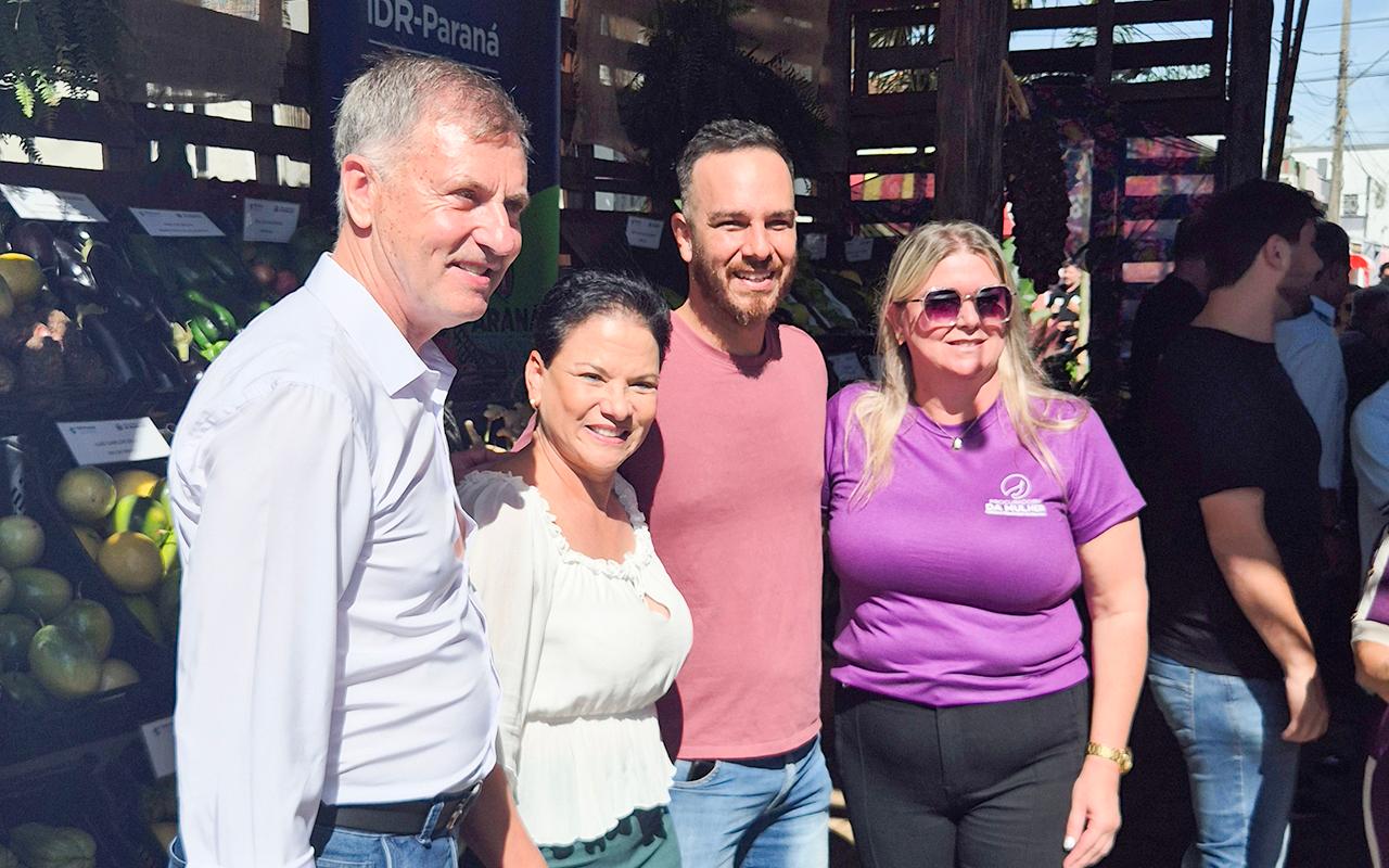 Deputada Marli Paulino prestigiou a 40ª Festa Feira de Morretes