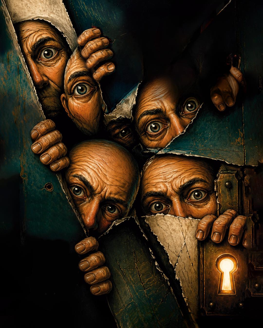 Grupo Delírio apresenta "Kafka – Entre Portas que Nunca Abrem", no Guairinha