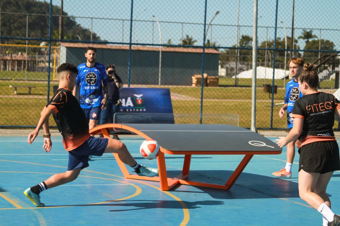 Sabe o que é teqball? Curitiba recebe neste fim de semana 1ª etapa da Copa do Brasil da modalidade