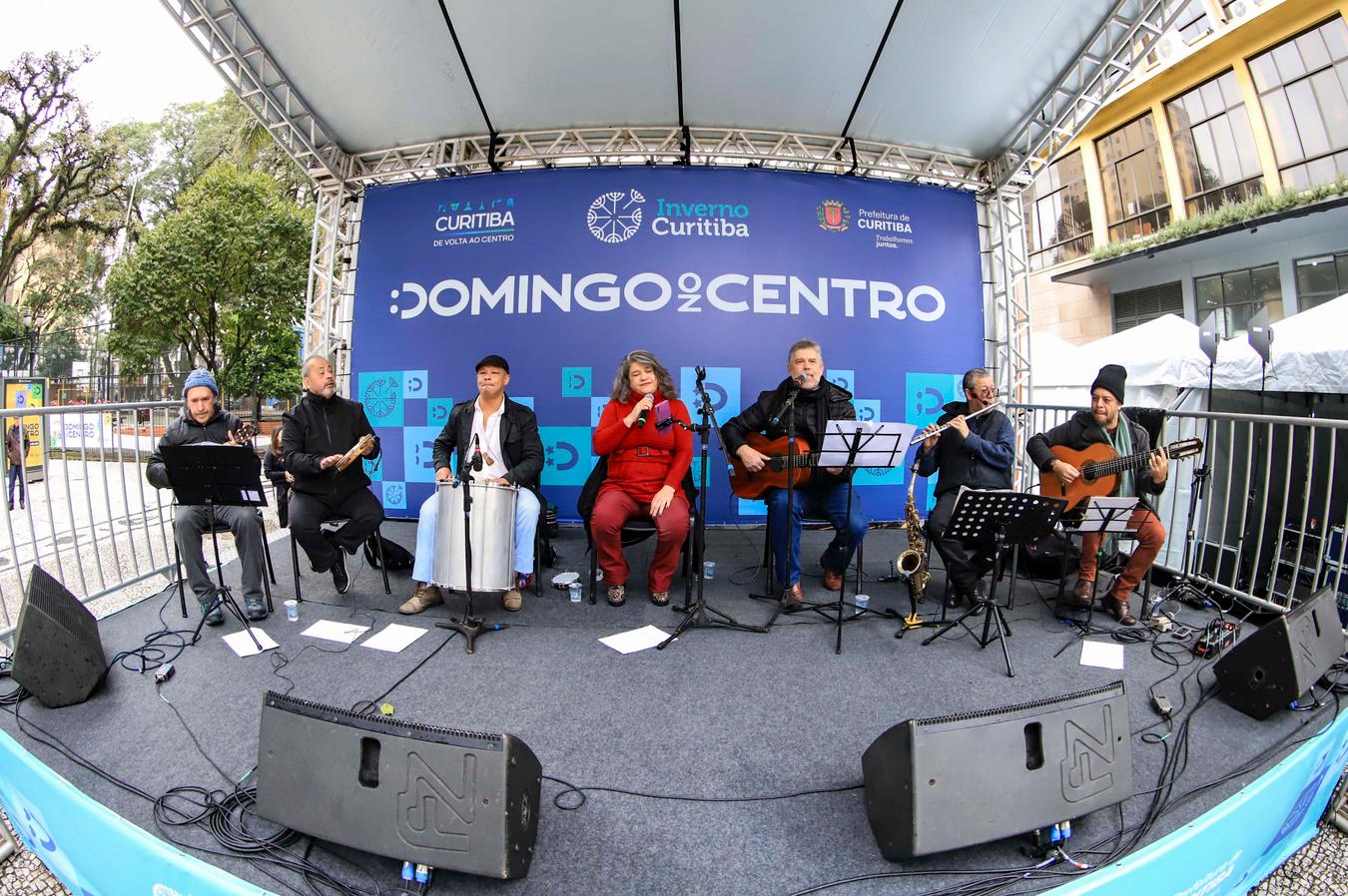 Domingo no Centro de junho tem programação voltada à temporada de inverno na Rua XV