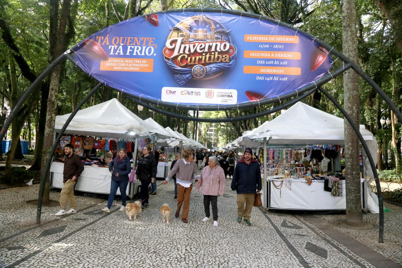 Feiras de Inverno estão abertas e são boa opção para o fim de semana