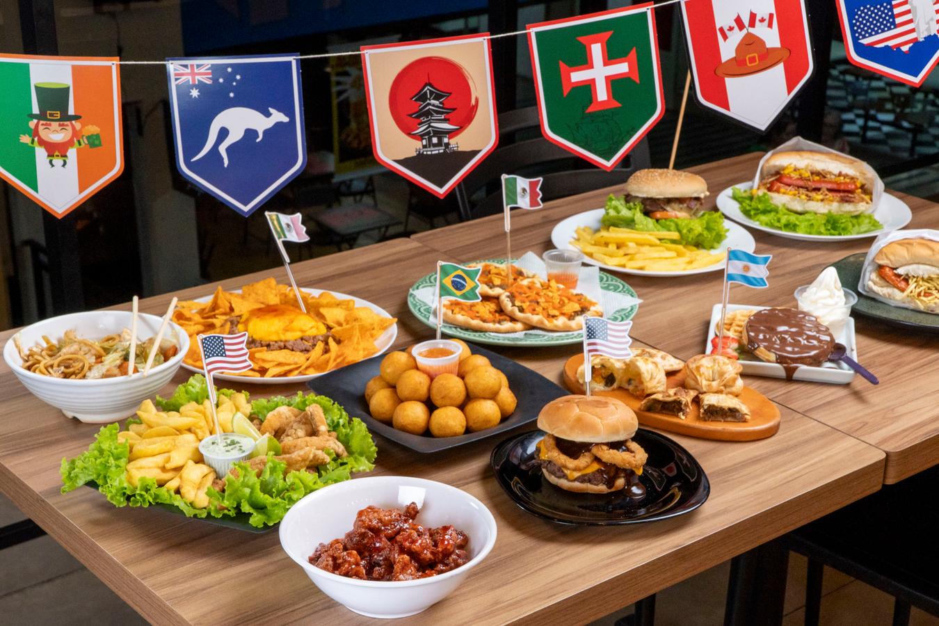 Festival reúne Copa do Mundo e gastronomia internacional com pratos a partir de R$ 6