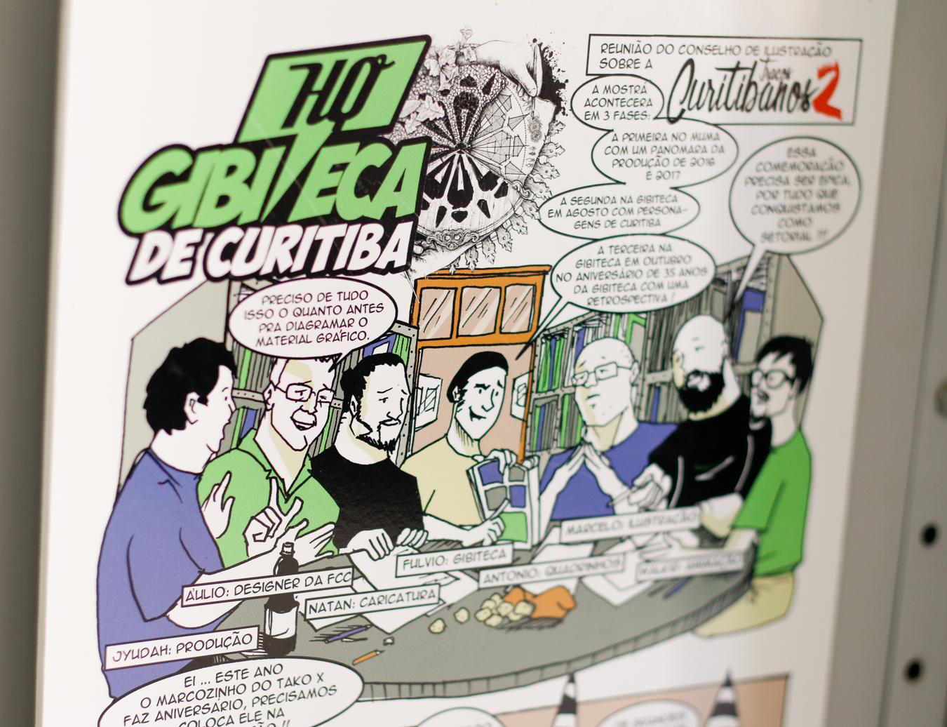 Gibiteca de Curitiba é um dos maiores centros de formação de quadrinistas do Brasil, diz pesquisa