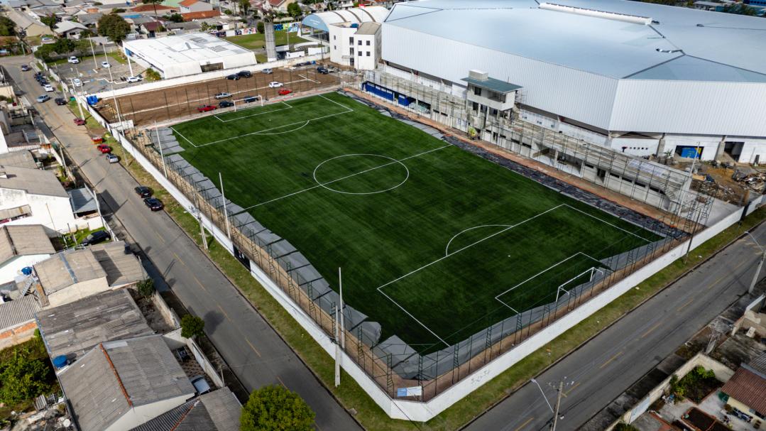 Obras do Estádio Municipal alcançam 70% de conclusão